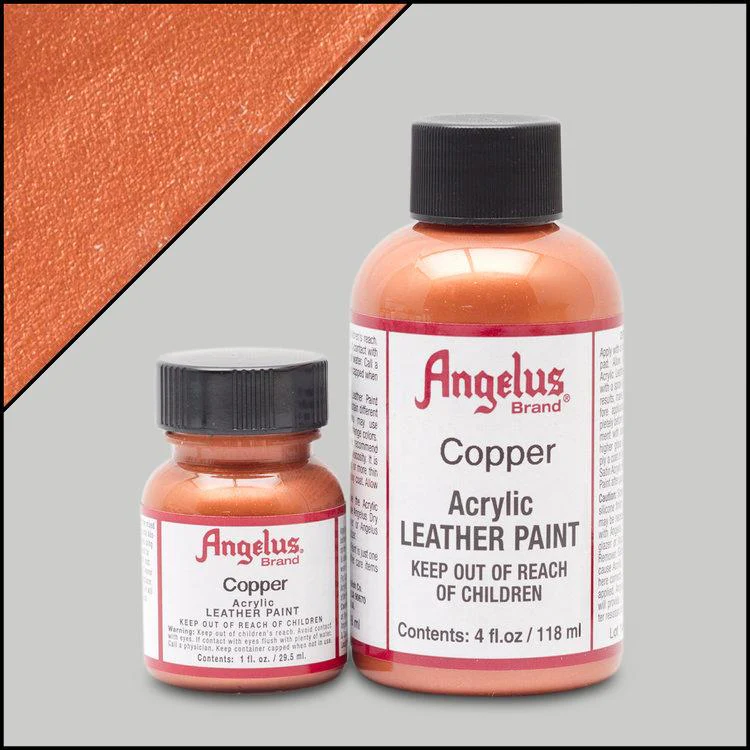 Angelus Acrylic Leather Paint METALLIC - Image 3