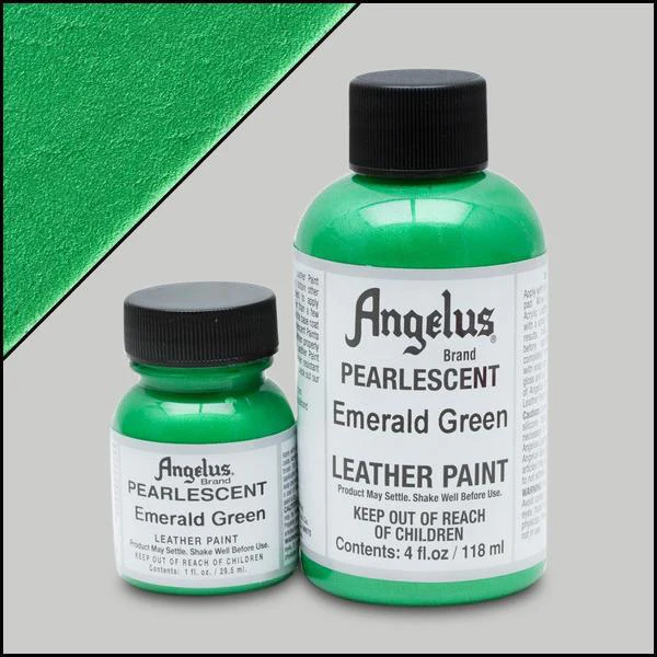 Angelus Acrylic Leather Paint PEARLESCENT - Image 3