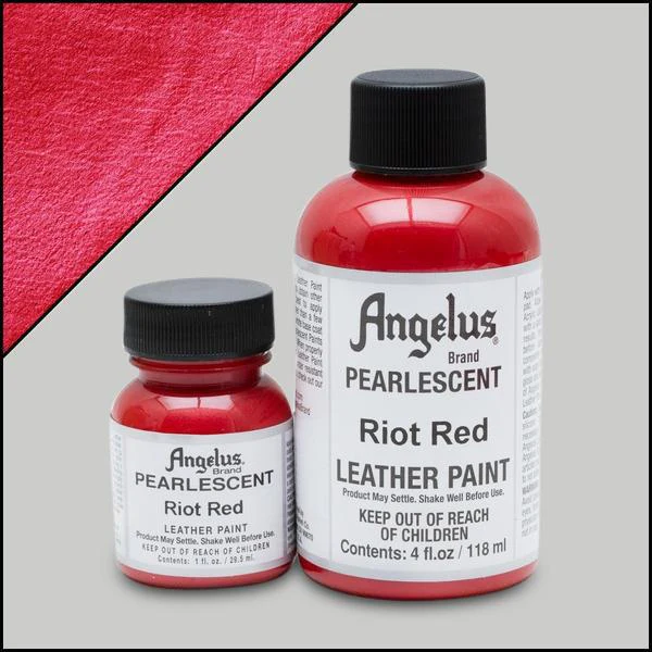 Angelus Acrylic Leather Paint PEARLESCENT - Image 4