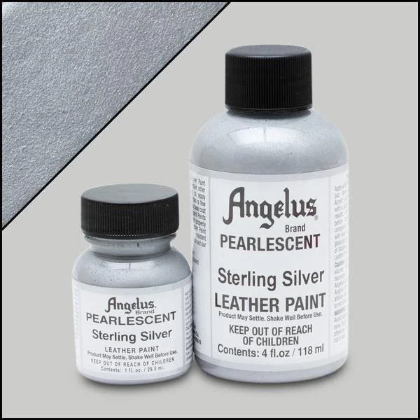 Angelus Acrylic Leather Paint PEARLESCENT - Image 7