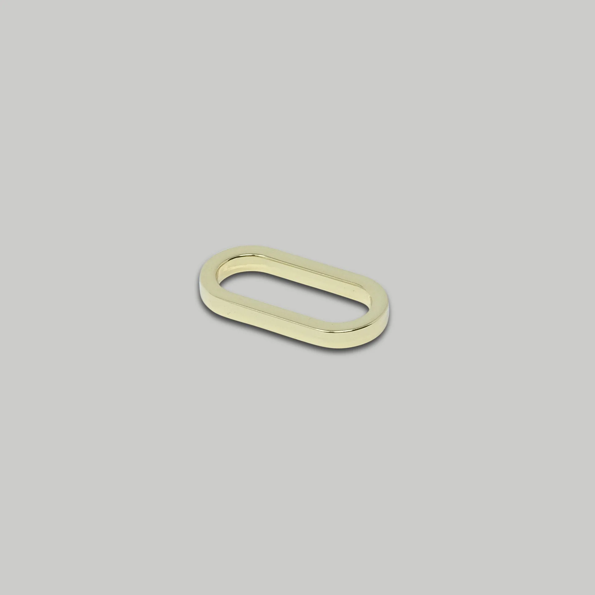 Flat Edge Oval Ring / 3 colours - Image 2