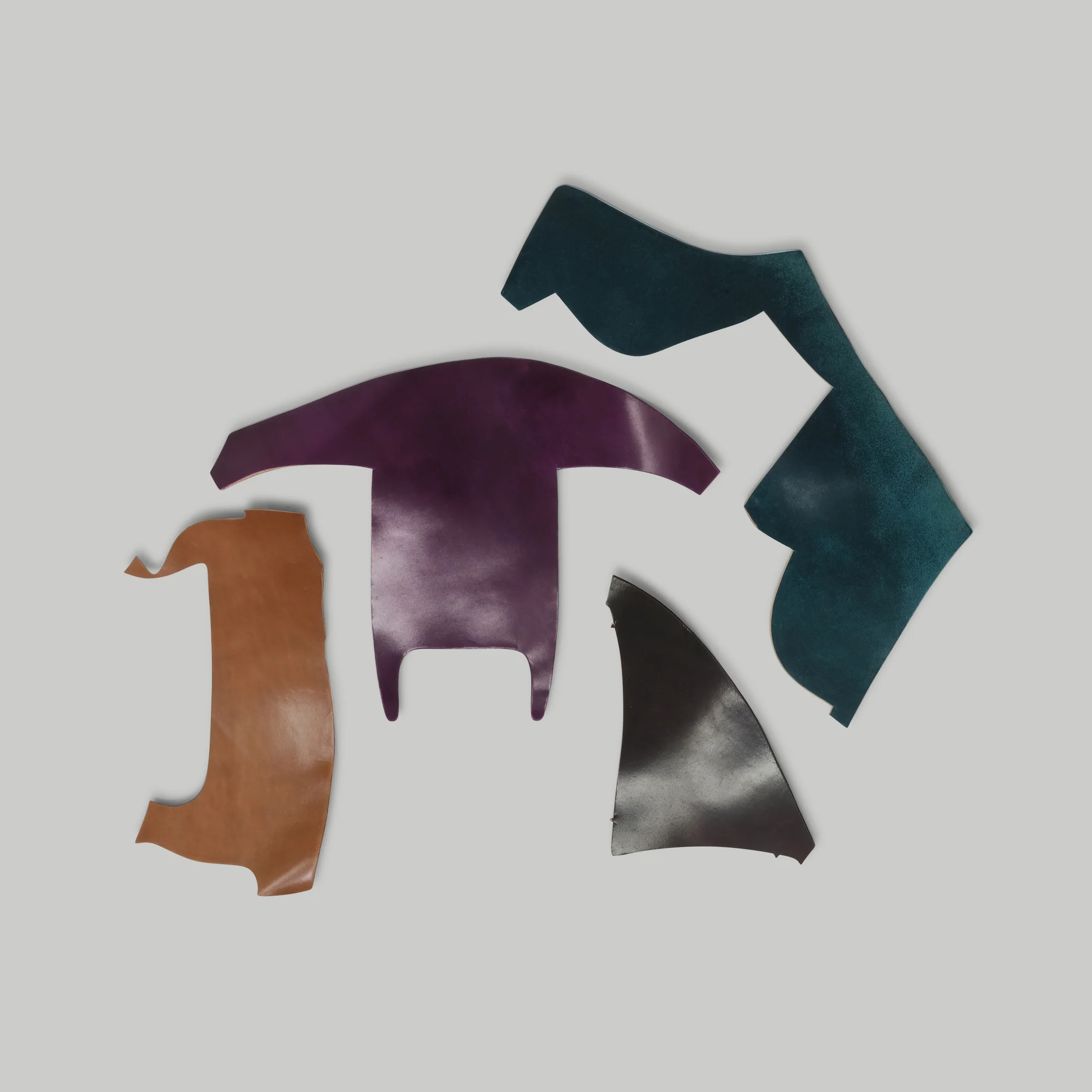 Genuine Horween Shell Cordovan Scrap