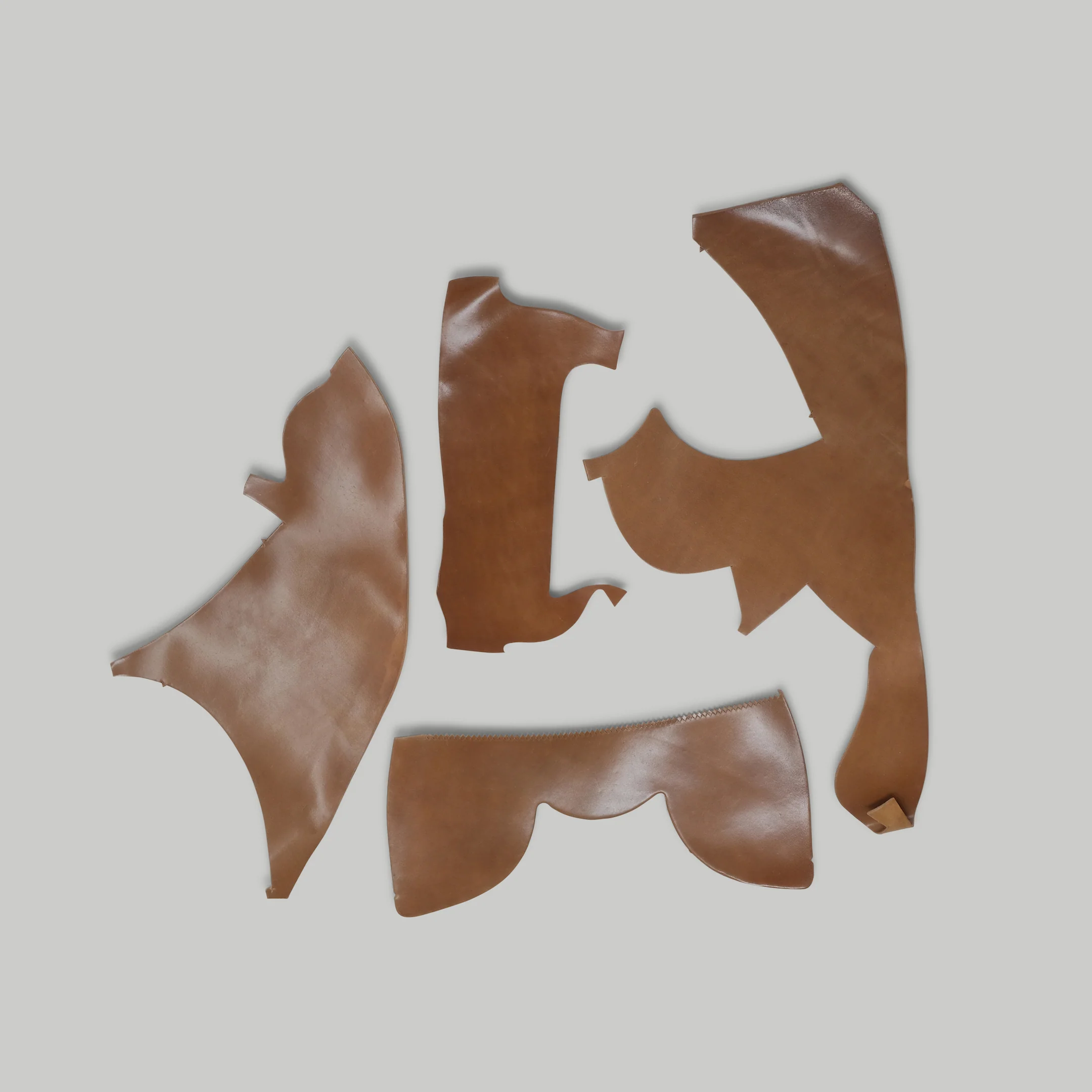Genuine Horween Shell Cordovan Scrap - Image 3