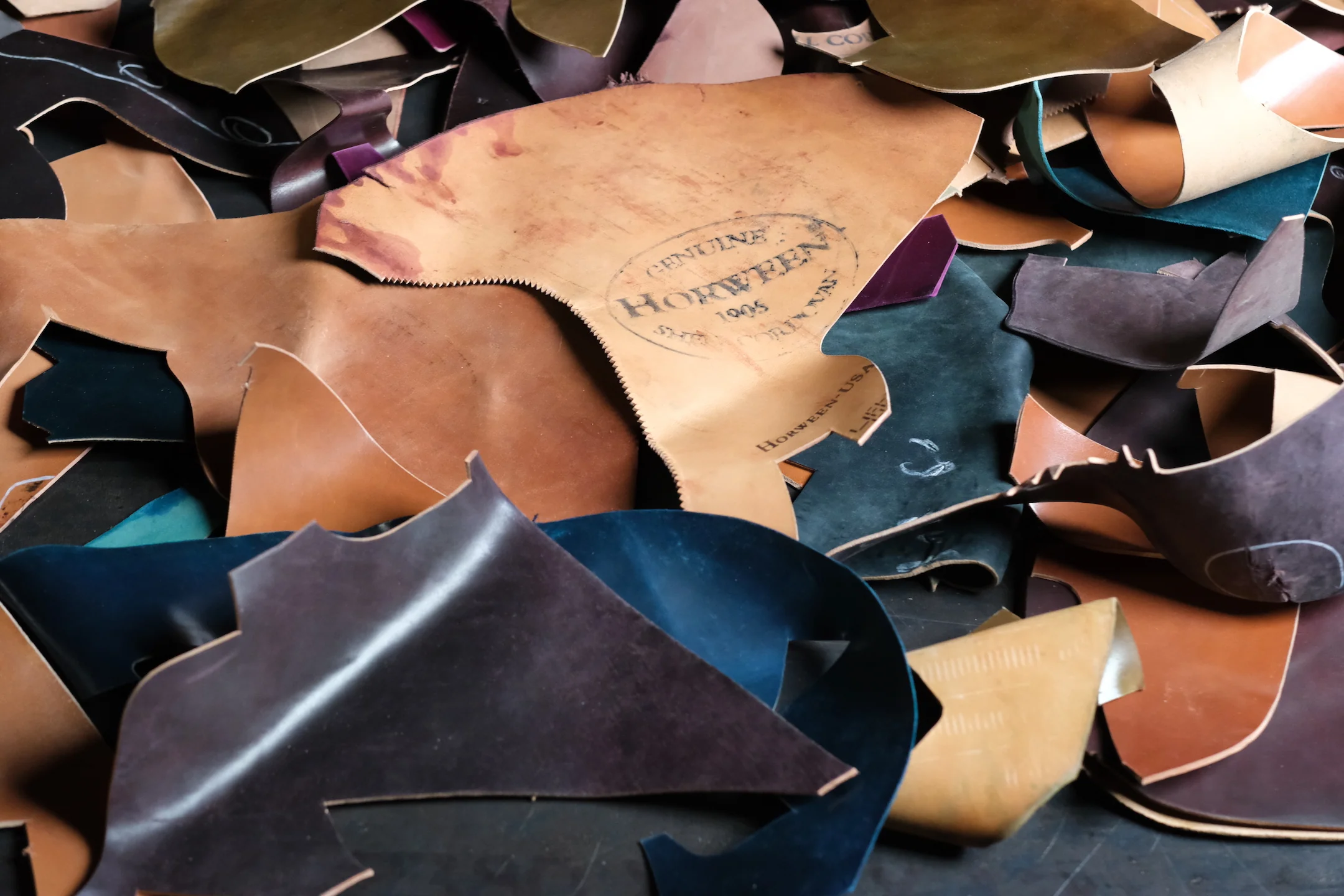Genuine Horween Shell Cordovan Scrap - Image 4