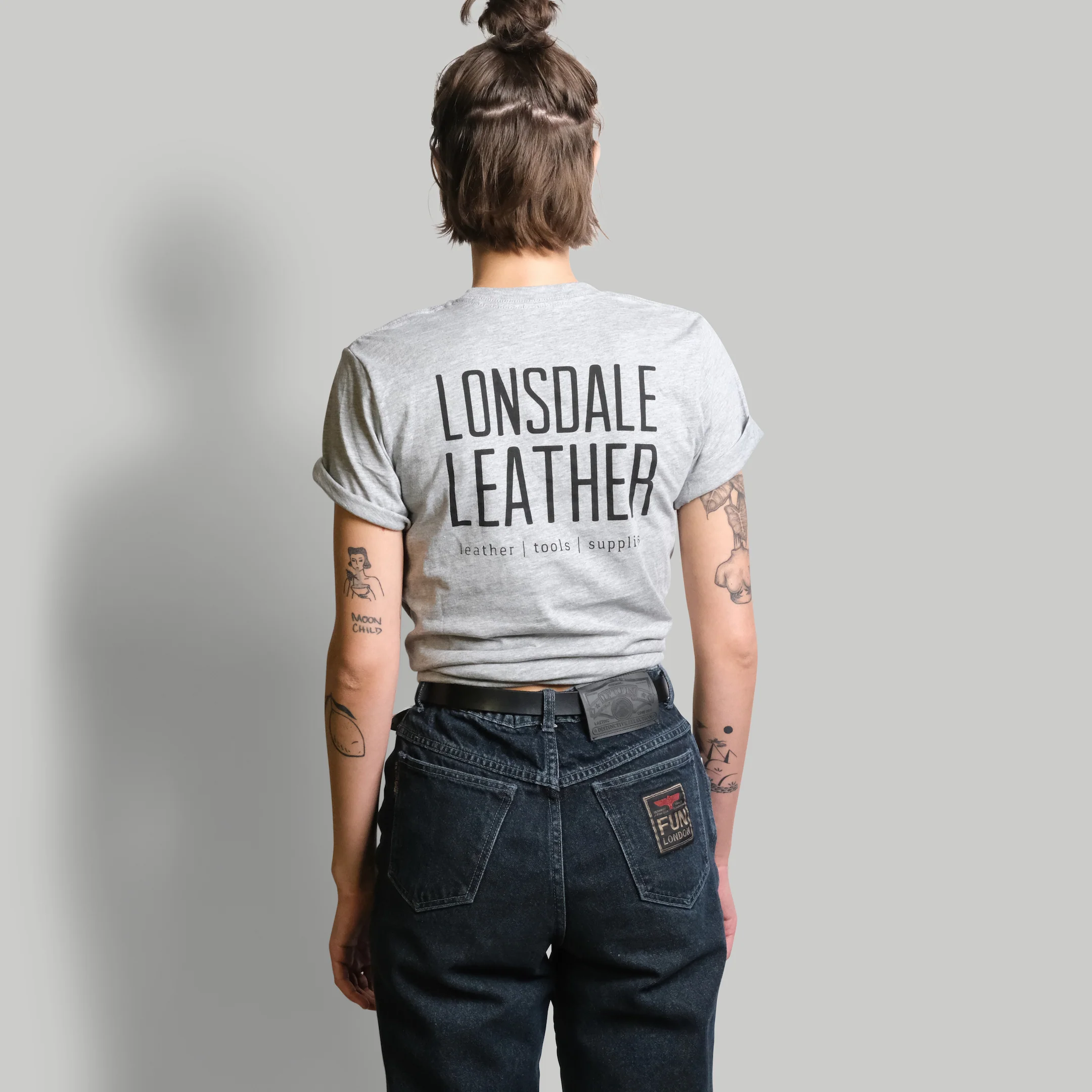 Lonsdale Leather Shop Tee - Image 3