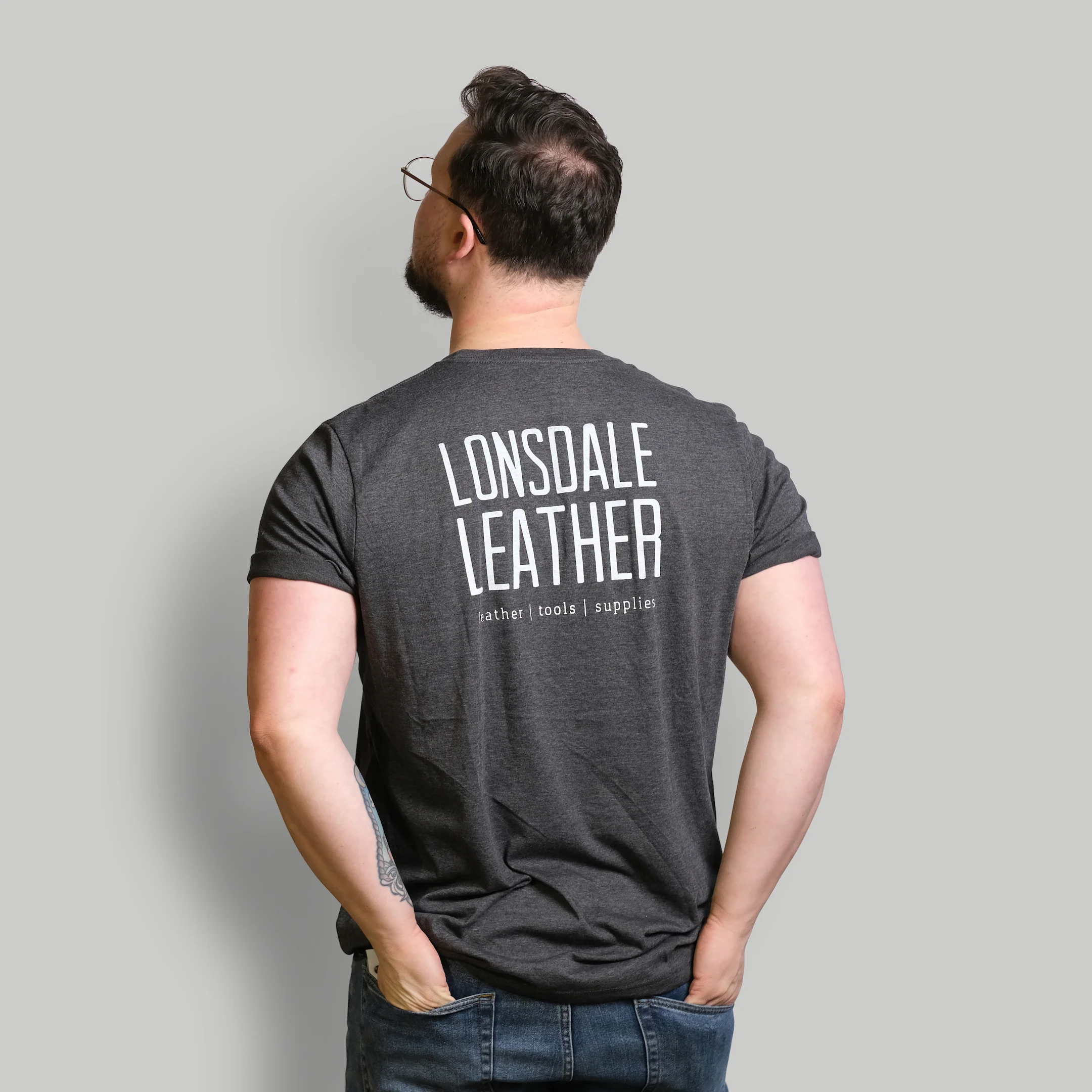Lonsdale Leather Shop Tee - Image 6