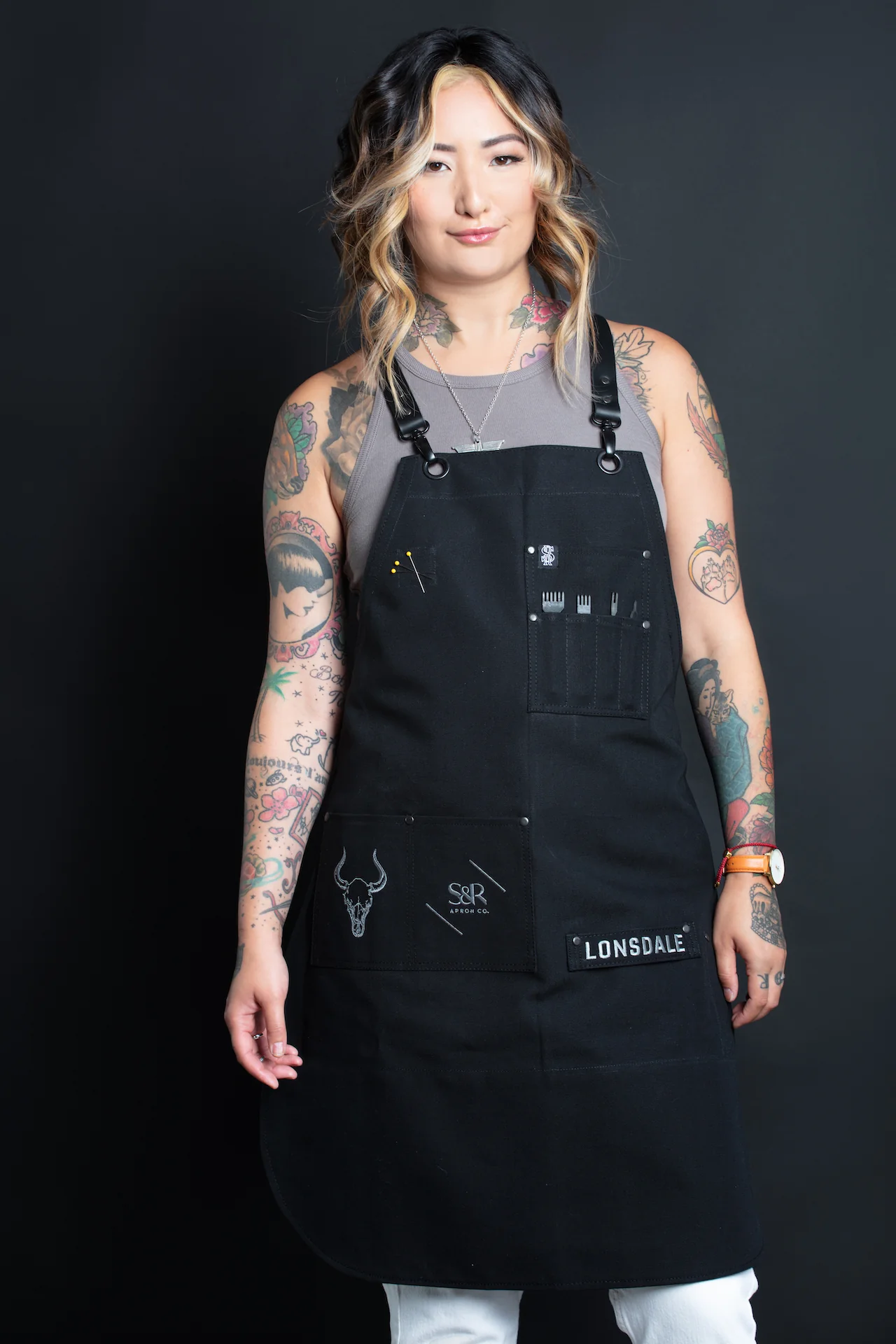 Search & Rescue x Lonsdale Leather Apron