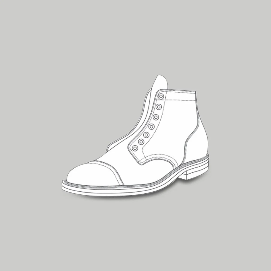 Service Boot Heel Last / Mens - Image 6